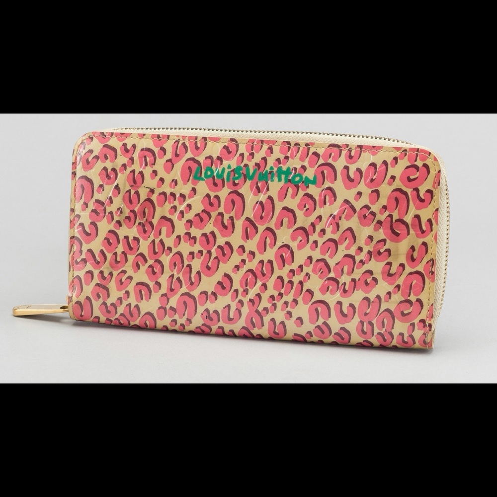 Louis Vuitton Limited Edition Stephen Sprouse Leopard Vernis Wallet